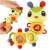 Colorful musical caterpillar toy for babies, with lights and sounds, perfect for sensory development