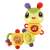 Musical caterpillar toy for babies, with lights and sounds, perfect for sensory development