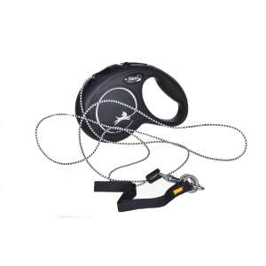 Flexi New Classic Cat XS/3m Retractable Leash - Schwarz - Viehzucht