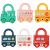 Kaisijia Toys Montessori Vehicle Locks - Train, Ice Cream, School Bus, Police, Ambulance, Firetruck