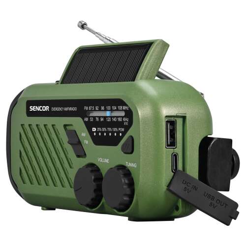 Sencor SRD 1000SCL GR Radio pentru camping