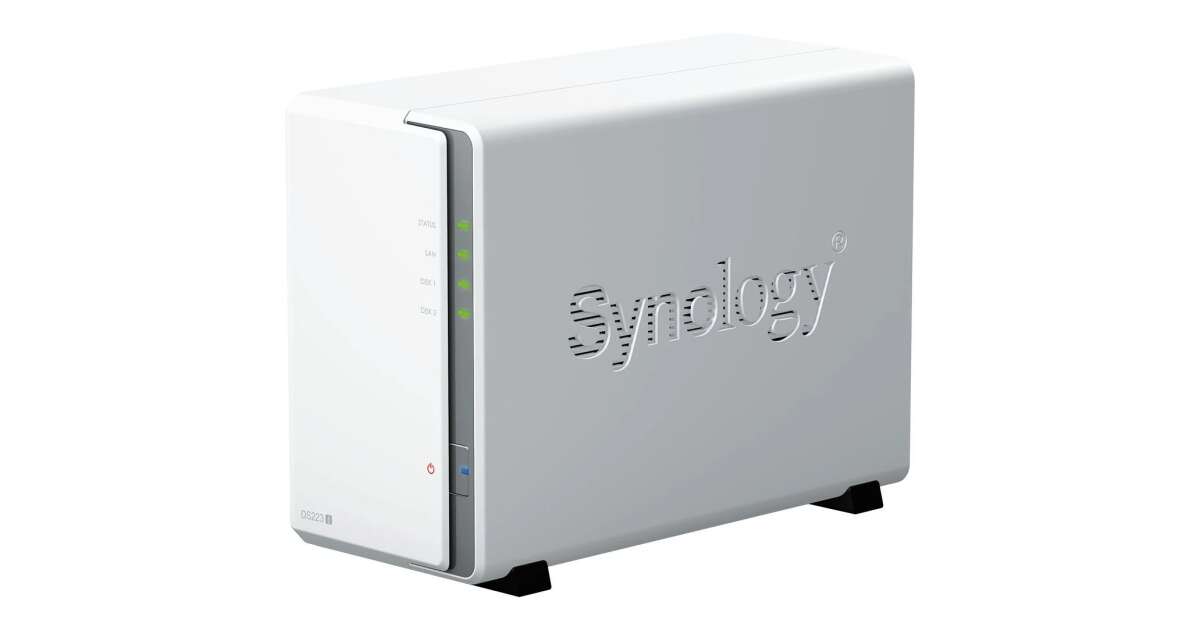 【美品】Synology NAS 2ベイ DS223j + HDD 4TB×2 Synology DiskStation DS223J NAS + 2x4TB HDD | Pepita.com