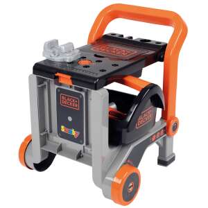 Smoby: Black & Decker 3 u 1 Devil Workmate klupa - 19 dijelova 87068933 - Smoby DIY set za izradu