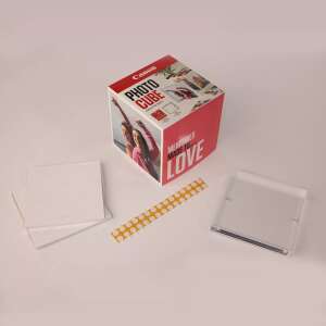 Canon Photo Cube Creative Pack, 40 lap 5x5 hüvelykes fényes fotópapír, 1 átlátszó képkeret és ragasztószalag - Képkeret