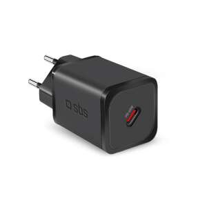 SBS PD USB-C Hálózati töltő - Fekete (45W)
