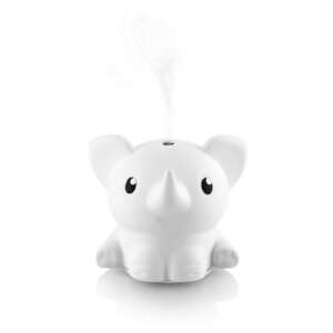 Eta Aroma Elephant Diffuser, white, with steam - Diffuser