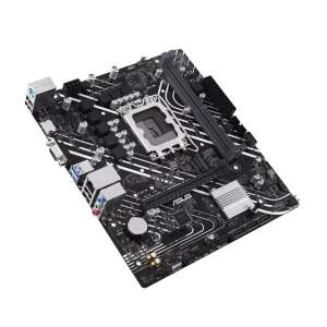 Placa de bază Asus Prime H610M-K, vedere înclinată - ASUS Plăci de bază