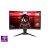 ASRock Phantom Gaming PG27Q15R2A 27-inch Curved Gaming Monitor - Front View with Features