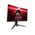 ASRock Phantom Gaming PG27Q15R2A 27-inch Curved Gaming Monitor - Angled Front View