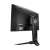 ASRock Phantom Gaming 27-inch Curved Monitor rear angled view