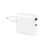 Puro FCMTCUSBAC25WPDWHI USB-A / USB-C Hálózati töltő - Fehér (25W) 87076433