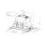 Faber INKA PLUS HCS X A52 Range Hood Dimensions Diagram