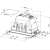 Faber INKA PLUS HCS X A70 Built-in cooker hood, dimensions