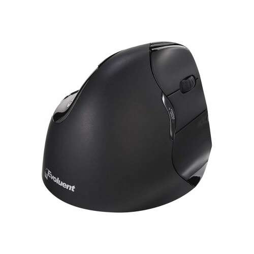 Evoluent 4 Right Wireless Vertikale Maus, Schwarz