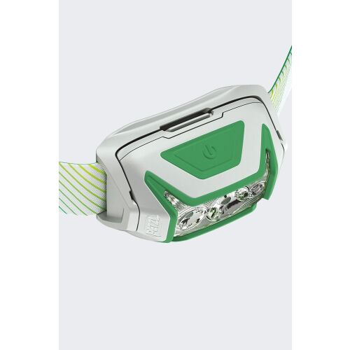 Petzl Actik Core Čeona svjetiljka kosi pogled, 600 lumena, zeleni detalji