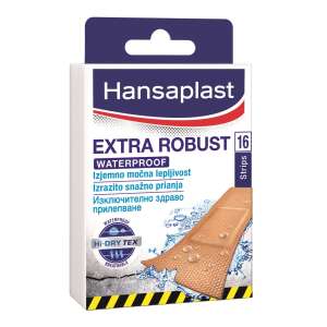 Tencuială pentru răni/bandă adezivă impermeabilă 16 buc/cutie hansaplast extra robustă 87079450 Produse pentru ingrijirea ranilor