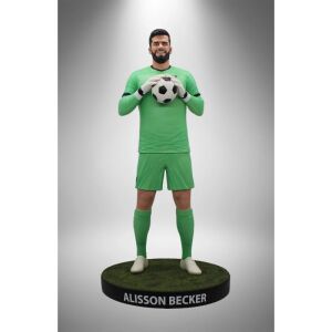 Footballs Finest Alisson Becker Liverpool Kapus Figura - 30cm, Elölnézet - Fan Gaming termék