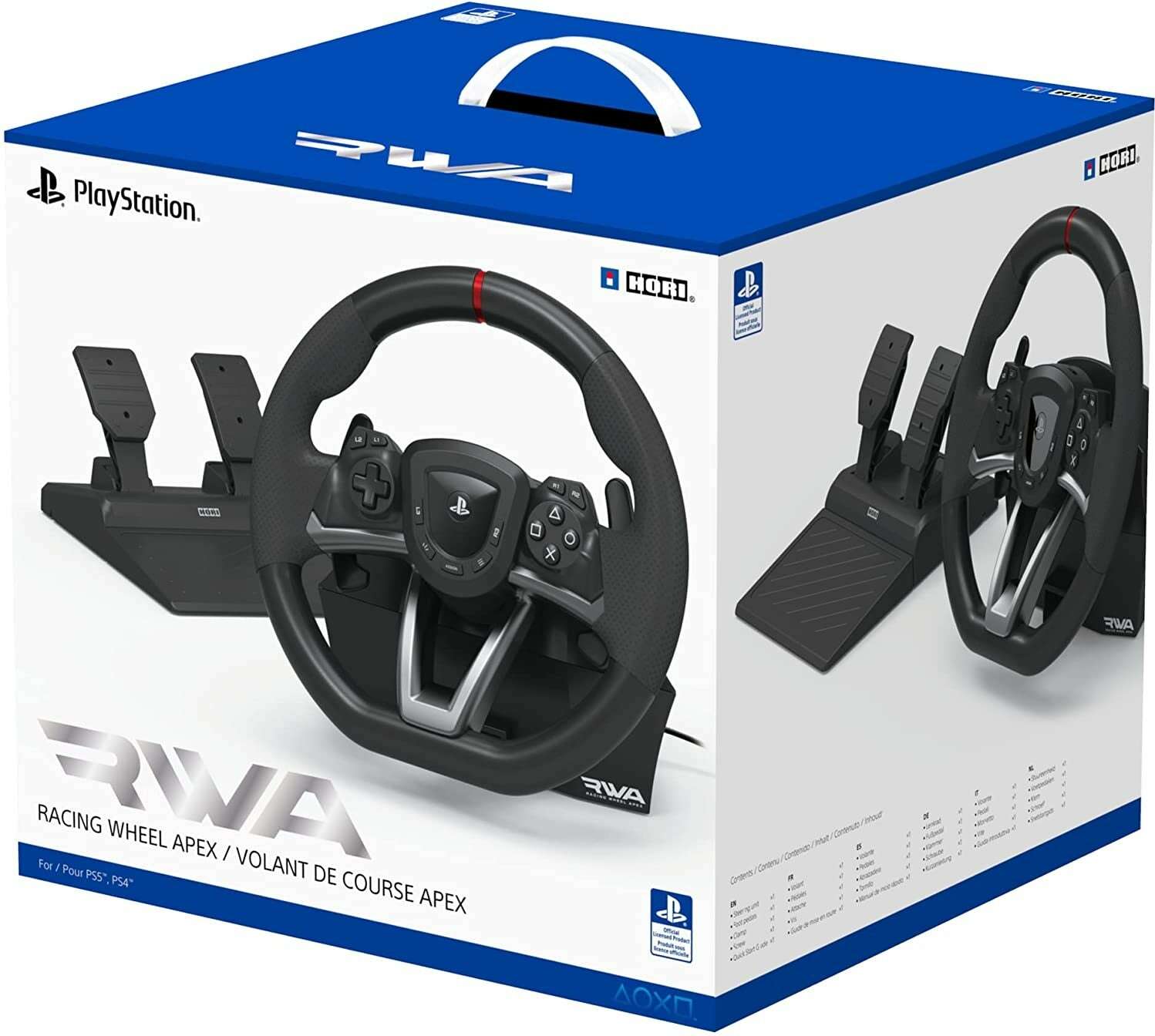 HORI RWA: Racing Wheel APEX (PC/PS4/PS5) /PS5