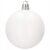 Close-up of a White Round Christmas Ornament by Springos