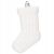 Close-up of a White Christmas Stocking Ornament by Springos