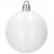 Close-up of a White Round Christmas Ornament by Springos