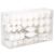 Springos 72-piece White Christmas Ornament Set in Clear Box
