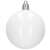 White Christmas tree ornament, 3 cm, Springos