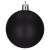 Glob ornament de Crăciun negru, 6 cm, mat