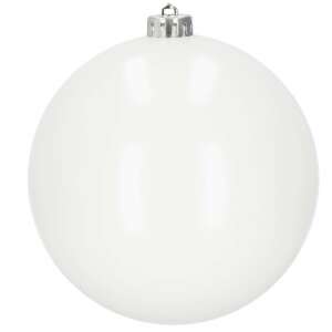 Fehér karácsonyfadísz, 15 cm, Springos - Nonbrand Karácsonyfadísz