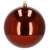 Springos 12cm red Christmas tree ornament, shiny finish