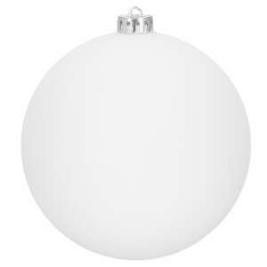 Springos 10 cm-es fehér karácsonyfadísz - Szezonális dekoráció