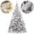 Springos 150cm Snow-Flocked Caucasian Fir Christmas Tree with Detail Shots