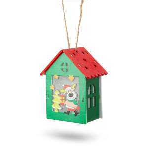 Bewello 58940A Karácsonyi mikulás és hóember figurás lámpás, Karácsonyi LED-es lámpás - 3 féle - 7,5 x 11,5 cm 87083746 - Bewello