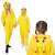 Springos Pikachu Kigurumi Pajama, yellow, full body, front view, back view, two people wearing