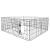 Springos XXL folding pet cage 87084764