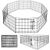 Springos XXL folding pet cage 87084764