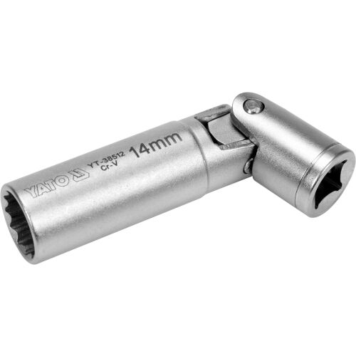YATO Gyertyakulcs - Csuklós - 3/8" - 10 mm 133162715 - Gyertyakulcs