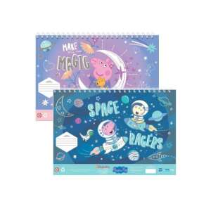 Peppa Pig Space Racers und Make Your Own Magic Skizzenbuch mit Stickern und Schablone - Peppa Pig