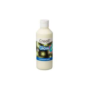 Vopsea Creall Glow care strălucește în întuneric, verde-galben, 250 ml - Vopsea Hobby
