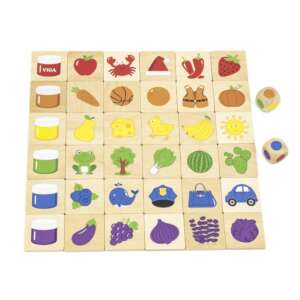 Set de puzzle Viga Learning Colors, joc de puzzle din lemn pentru copii, joc de potrivire a culorilor, 36 de piese, de la 3 ani - Premergatoare, Premergatoare și Jocuri de dezvoltare pentru copii mici