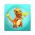 Set de construcție Mega Construx Pokémon Charmander, asamblat, poză de acțiune
