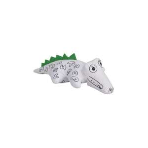 Színezhető állatfigura, filctollakkal krokodil, kicsi 87090315 