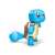 Mega Construx Pokémon Squirtle building set, featuring the water-type Pokémon Squirtle in a poseable figure from the side