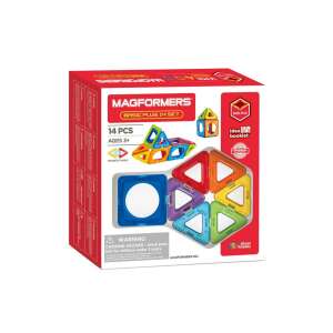 Magformers Basic Plus 14 darabos mágneses építőjáték készlet 3 éves kortól - Magformers