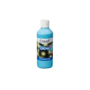 Creall Glow vopsea luminescentă albastră, sticlă 250 ml - Vopsea Hobby