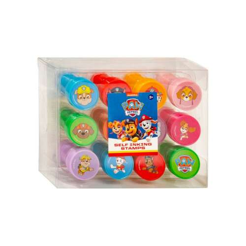 Mancs őrjárat önbegyűlő bélyegzők, 12 darabos szett, gyerekeknek, kreatív játék, kézműveskedés