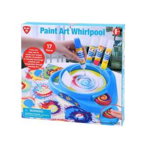 Playgo Paint Art Whirlpool Set in Gebrauch. Kreatives Kunstspielzeug für Kinder. - Schreibwaren-Sets