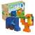BiOBUDDi Dschungel Bausteine Set mit Elefant und Tukan