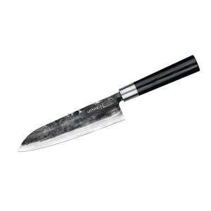 Samura Super 5 sorozatú japán AUS 10 acél szakácskés Micarta fogantyúval, 18 cm - Konyhakés