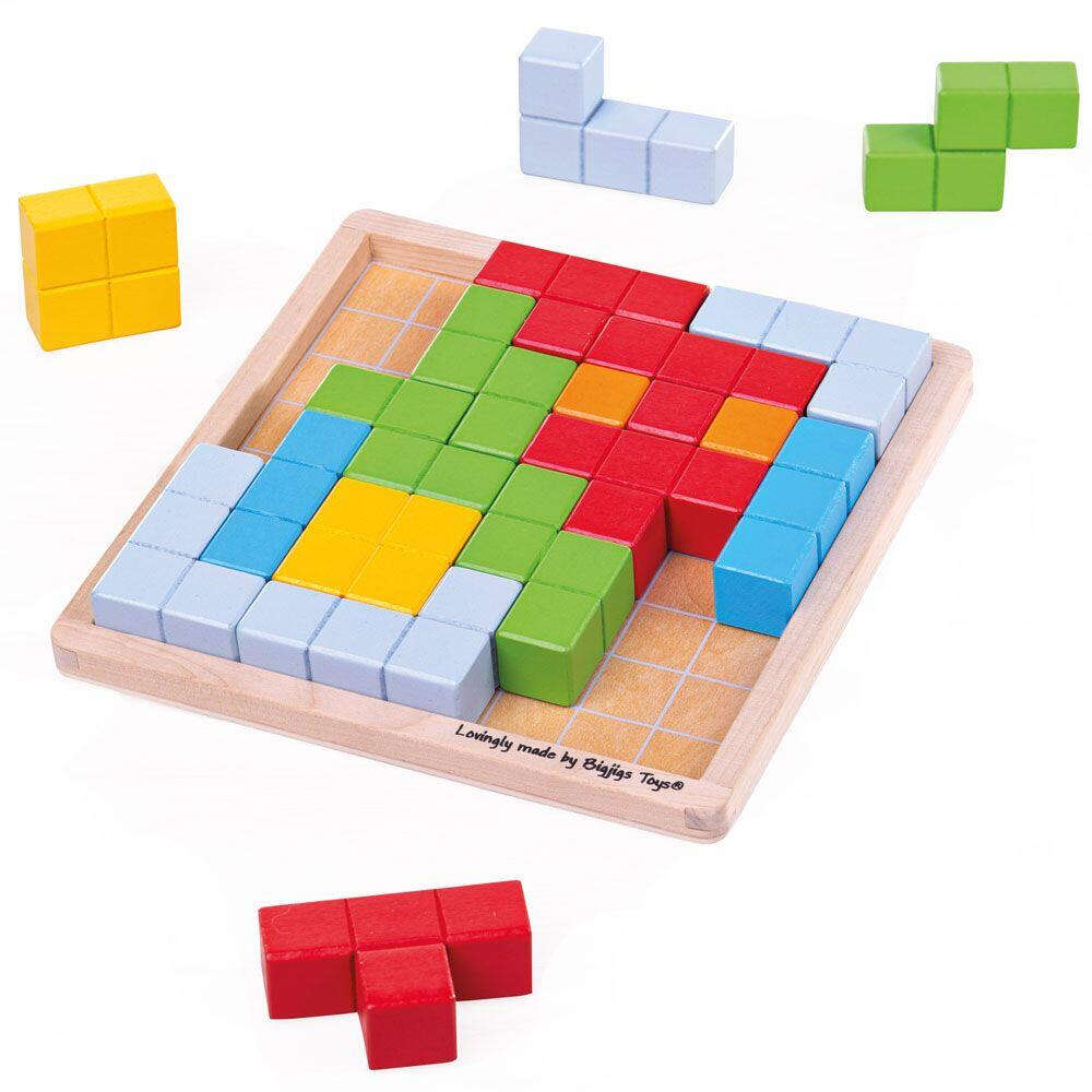 BIGJIGS Toys Colourful Logic Game